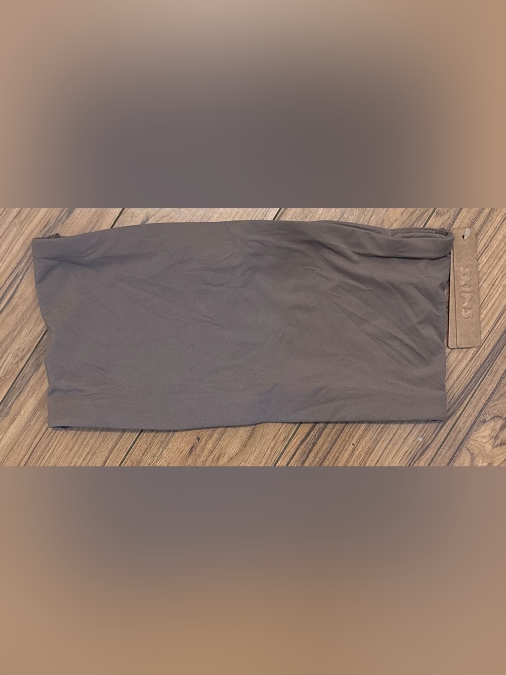 Skims Fits Everybody Bandeau Shapewear - Umber - S - NWT
